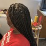 Box Braids Medium $25 deposit due at booking !