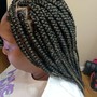 Box Braids Medium $25 deposit due at booking !