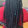 Box Braids Medium $25 deposit due at booking !