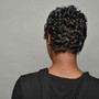 Virgin Relaxer, Shampoo and Style, Rinse, Women's Precision cut