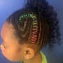 Kid's Braids (2 braids) up to age 12