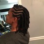 Men natural style(braids)