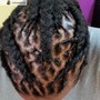 Instant locs standard size (less than 8 inches of hair)