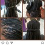 Instant locs standard size (less than 8 inches of hair)