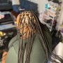 Medium Knotless Box Braids