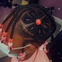 Kid's Butterfly Locs shoulder length