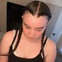 2 feed in braids