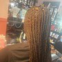 Small Straight back Braids