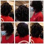 #Comb Twist ( short hair $90  Mid-length $110)