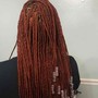 Large knotless Braids