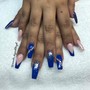 Acrylic Pedicure (THIS DOES NOT INCLUDE GEL POLISH OR  NAIL ART)