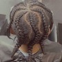 Kid's feedin braids