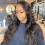 Hand-tied Extensions Hair included