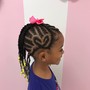 Feed In Braids with Weave