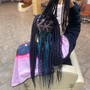 Large knotless Box Braids