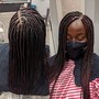 Loc retwist (persons with under cut)