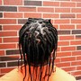 Natural two strand Twists M/L size