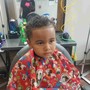 Kids Scissor Cut (No Clippers)