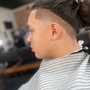 Braids/ dreads  taper/fade