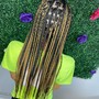 Medium box braids