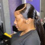 Frontal Ponytail (Does Not include Silk Press)