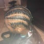 Kids box braids med-large