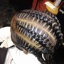 3-6 large feedin braids