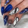 Full Nail Crystal Art