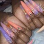 Medium Full Set w/ Gel Polish