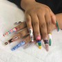 Kids Manicure with Gel polish