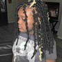 Short Distressed/ Butterfly Loc/Natural Locs