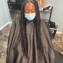 Med Knotless braids