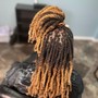 Loc style 2 strand twist