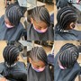 AGE 12 AND UNDER Kid’s Silk Press with comes with trim, Shampoo and Deep Conditioner