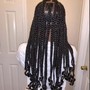 Kid's Jumbo Knotless Braids