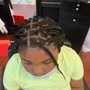 Kid's Jumbo Knotless Braids