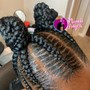 Kid's Plaits or Twists (no weave)