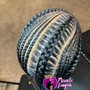 Braid down for wig/crochet