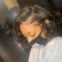 Quick weave W/ Layers and curls