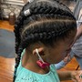 Crochet with Braid down