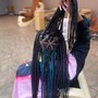 Large knotless Box Braids