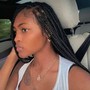 Medium straight back Braids