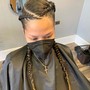 Individual braids touch up