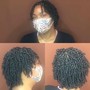 Loc Re-twist short hair(above shoulder)