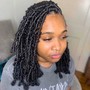 Medium Mid back Marley Twist