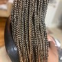 Medium Goddess Knotless Braids