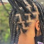 Medium Knotless Box Braids