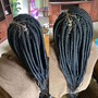 Kid's Braids with Weave