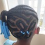 Wig Braid Down Service