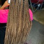 Natural Box braids